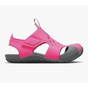 Size 1Y Nike Sunray Protect 2 Kids Hyper Pink New Water Sport Closed Toe Sandals